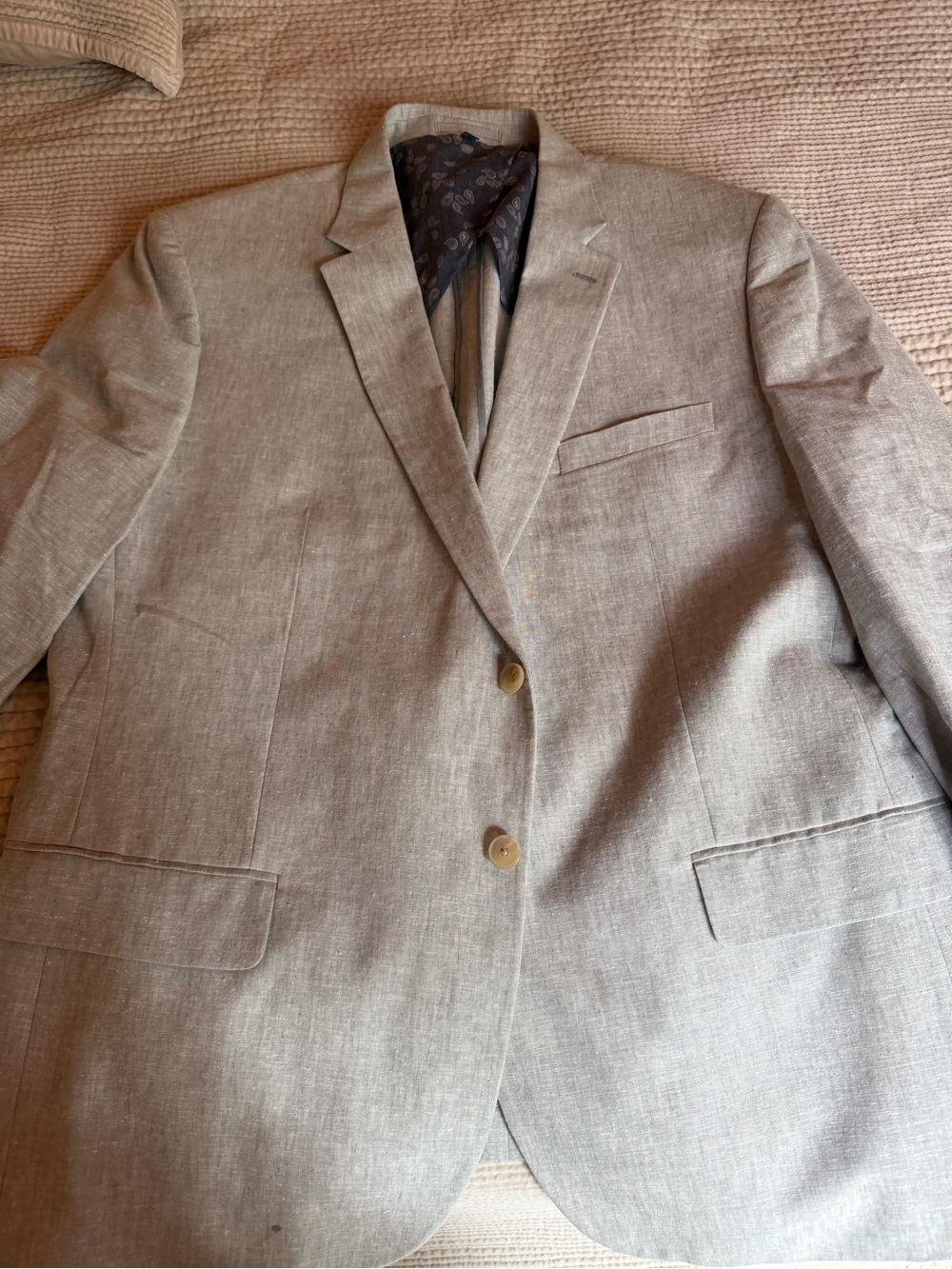 Jos. A. Bank Light Gray Sport Coat Blazer
